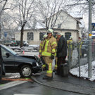 Zwei Verletzte nach Unfall in Lustenau