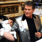David Hasselhoff mit seinen Töchtern Taylor Ann und Hayley in Wien