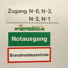 Piktogramme in der U-Bahn