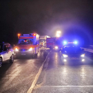 Bilder der Unfallstelle auf der A8