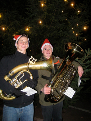 Weihnachtsbeleuchtung Entzuendung Lochau 2009 _7_.jpg