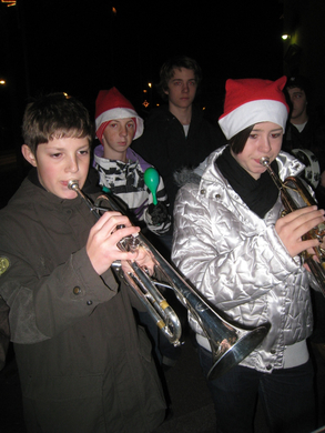 Weihnachtsbeleuchtung Entzuendung Lochau 2009 _20_.jpg