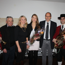 Bürgermeister und Musikverein gratulieren der neuen Miss Vorarlberg