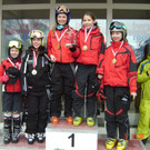 Ski-Mädchen der HS Egg