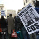 Demonstration gegen Berlusconi in Italien