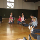 Mutter-Kind-Turnen in der Widum Turnhalle in Lustenau