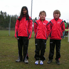  v.l.n.r. Erfolgreiche U12 Klasse: Hema Ropele, Landesmeister Leon Pauger, Philipp Scambor