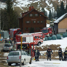 Dachstuhlbrand in Mittelberg