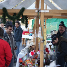 Gute Stimmung bei Besucher und Marktfahrer.JPG
