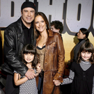 Schauspielerin Kelly Preston und Familie