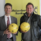 Roland Marte Raika Rankweil und Ulli Bischoff RW Rankweil Praesident