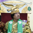 Libyens Diktator Gaddafi