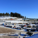 Aufwändige Arbeiten am Holmenkollen