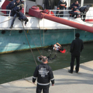 Leserreporter: Rettungsaktion am Wiener Donaukanal