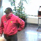Bilder des Ferrari-Bankräubers