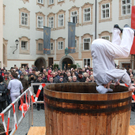Metzgersprung und Fahnenschwingen
