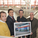Die Baustelle im Stadthallenbad