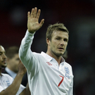 David Beckham - Held auf dem Fußballfeld