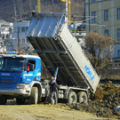 Bauarbeiten Pipeline