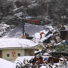Japan: Schnee behindert Arbeiten