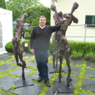 Bildhauer Gerry Mayer