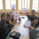 Schülerinnen und Schüler der Mittelschule Klostertal schnupperten im Französisch Unterricht.  Braz. Vor kurzem hieß es für die S