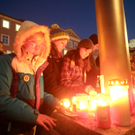 Bilder der Mahnwache