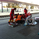 Bahnhof Dornbirn: Mann bei Sturz verletzt
