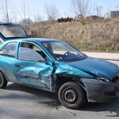 Bilder der zerstörten Autos