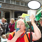 Bilder der Demonstration