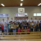 Militärmusik zu Gast in der Volksschule Silbertal
