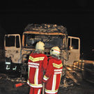 A21: Lkw-Treibstofftank explodiert