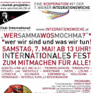 Tapiwa Vambe im Rahmen der 1. Wiener Integrationswoche