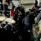 Flüchtlingsstrom nach Lampedusa