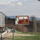 Bilder vom Hinweisschild