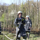 Bilder der Löscharbeiten
