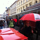 Straßenbahnlinie 1 stoppt wegen Hochschwangeren
