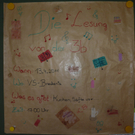 Buchpräsentation und Lesung in der 3b der VS-Brederis