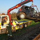 Bilder der Unfallstelle