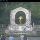 Livecam Stadtpark (Johann Strauß Statue)