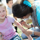 Spielbus bei der Remise