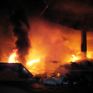 Großbrand in Klagenfurter Müllverbrennungsanlage