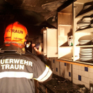 Bilder vom Wohnungsbrand