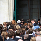 Bilder der Trauerfeier in Nantes