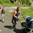 Wandern mit dem Kinderwagen