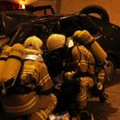 Bilder der Übung im Offenauertunnel