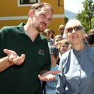 Bilder von Jane Goodall im Zoo