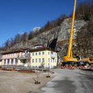Bilder der Sicherungsarbeiten