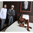 Karl Lagerfeld designt Schokosuite