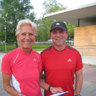 Lauftraining am See